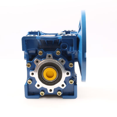 NMRV90 το κιβώτιο εργαλείων σκουληκιών 0.06kW-7.5kW με την εισαγωγή βάζει φλάντζα στη μεγάλη ροπή παραγωγής